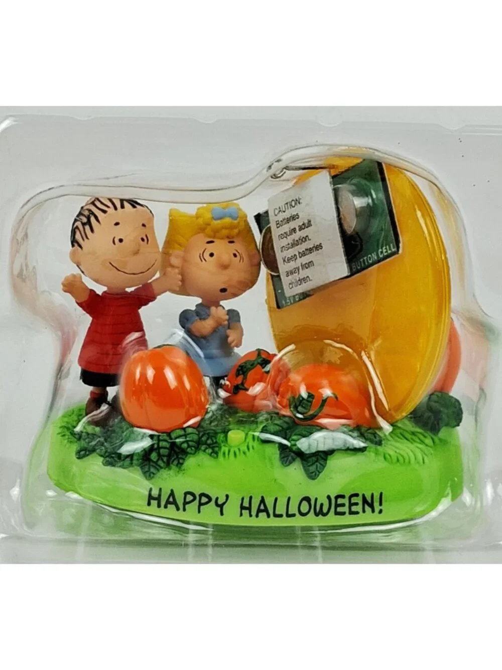 Hallmark Keepsake Peanuts The Great Pumpkin Rises Magic Halloween Ornament Light - Picture 2 of 11